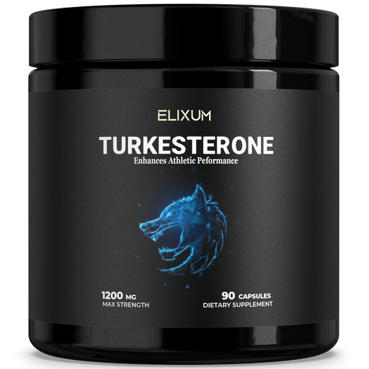 Elixum Turkesterone 1200mg (120 capsules)